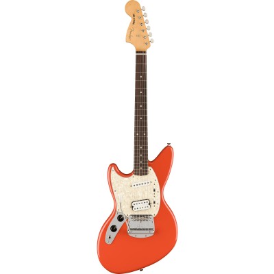 KURT COBAIN JAG-STANG LH RW, FIESTA RED