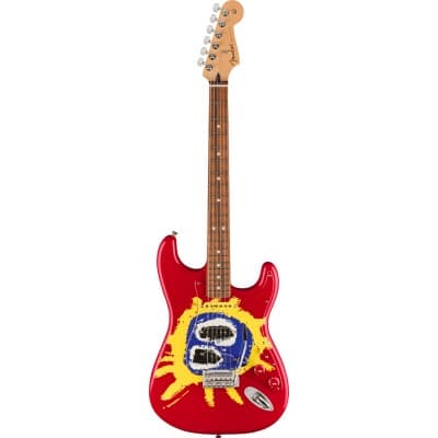 30TH ANNIVERSARY SCREAMADELICA STRATOCASTER PF, CUSTOM GRAPHIC