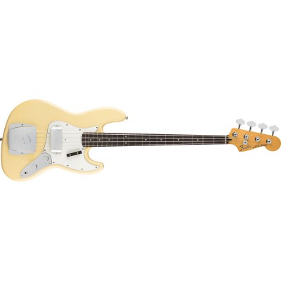 Jazz Bass RW LTD Signature Laura Lee Vintage White
