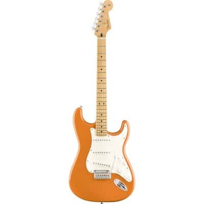 MEXICAN PLAYER STRATOCASTER MN, CAPRI ORANGE