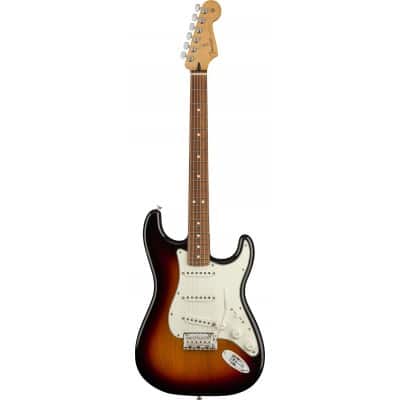 MEXICAN PLAYER STRATOCASTER PF, 3-COLOR SUNBURST