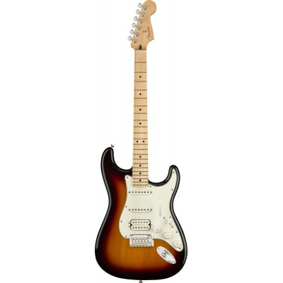 MEXICAN PLAYER STRATOCASTER HSS MN, 3-COLOR SUNBURST