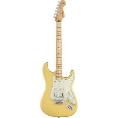 MEXICAN PLAYER STRATOCASTER HSS MN, BUTTERCREAM