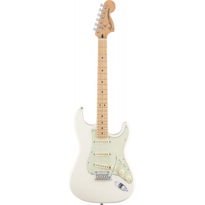 FENDER MEXICAN DELUXE ROADHOUSE STRATOCASTER MN OLYMPIC WHITE