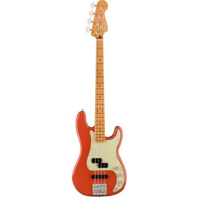 FENDER MEXICAN PLAYER PLUS PRECISION BASS MN FIESTA RED