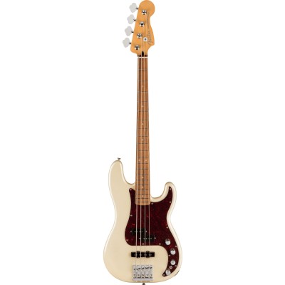 FENDER PLAYER PLUS PRECISION BASS PF, OLYMPIC PEARL
