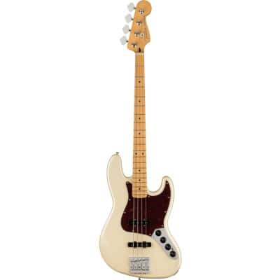 FENDER PLAYER PLUS JAZZ BASS MN, OLYMPIC PEARL