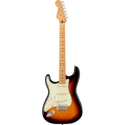 MEXICAN PLAYER PLUS STRATOCASTER LH MN 3-COLOR SUNBURST