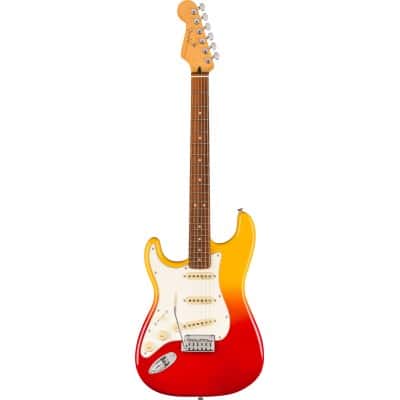 FENDER MEXICAN PLAYER PLUS STRATOCASTER LH PF TEQUILA SUNRISE