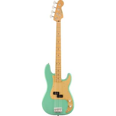 Fender Mexican Vintera \'50s Precision Bass Mn Sea Foam Green