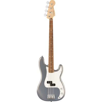 MEXICAN PLAYER PRECISION BASS PF, SILVER