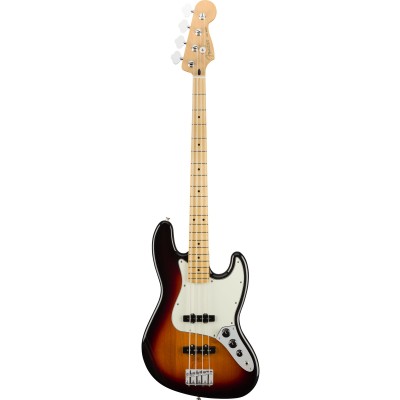 PLAYER JAZZ BASS MN, 3-COLOR SUNBURST