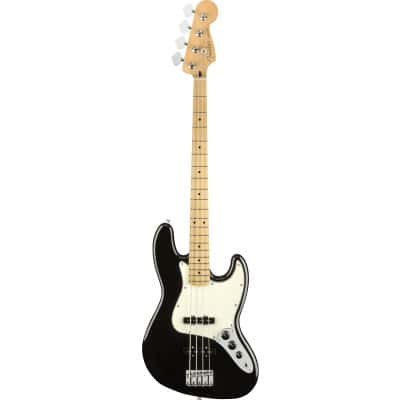 MEXICAN PLAYER JAZZ BASS MN, BLACK