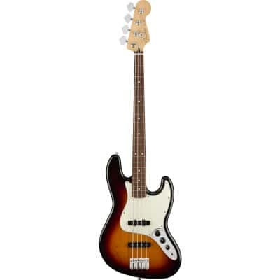 MEXICAN PLAYER JAZZ BASS PF, 3-COLOR SUNBURST