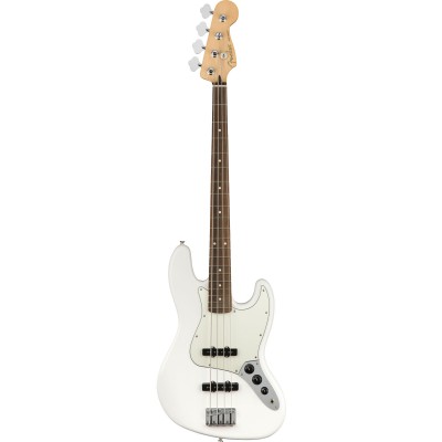 PLAYER JAZZ BASS PF, POLAR WHITE