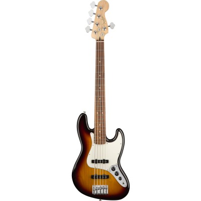 PLAYER JAZZ BASS V PF, 3-COLOR SUNBURST