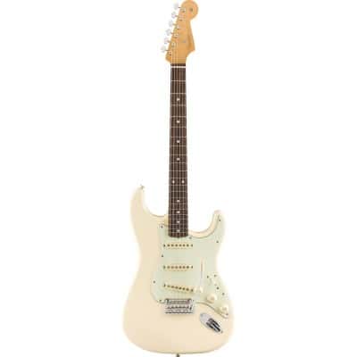 Fender Mexican Vintera \'60s Stratocaster Modified Pf Olympic White