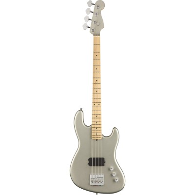 FLEA SIGNATURE ACTIVE JAZZ BASS MN, SATIN INCA SILVER