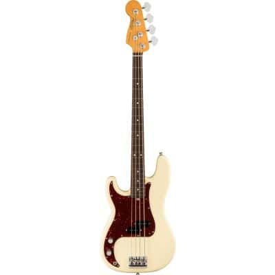 AMERICAN PROFESSIONAL II PRECISION BASS LH RW, OLYMPIC WHITE