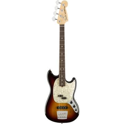 FENDER AMERICAN PERFORMER MUSTANG BASS RW, 3-COLOR SUNBURST