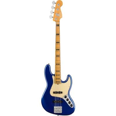 AMERICAN ULTRA JAZZ BASS MN, COBRA BLUE