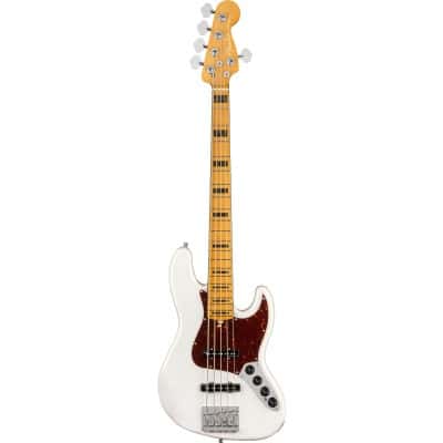 AMERICAN ULTRA JAZZ BASS V MN, ARCTIC PEARL