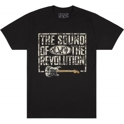 Evh Revolution Tee, Black, L