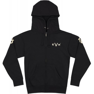 Evh 5150 Zip Hoodie, Black, L