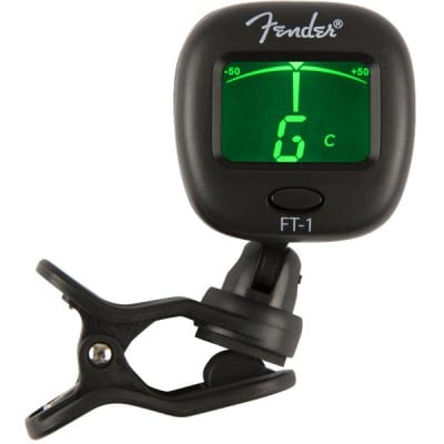 FENDER FT-1 PRO CLIP-ON TUNER, BLACK