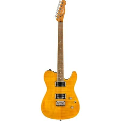 FENDER SPECIAL EDITION CUSTOM TELECASTER FMT HH LRL, AMBER