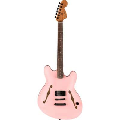 FENDER STARCASTER TOM DELONGE RW SATIN SHELL PINK