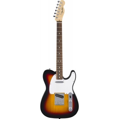 Standard Telecaster LRL White Pickguard 3-Color Sunburst