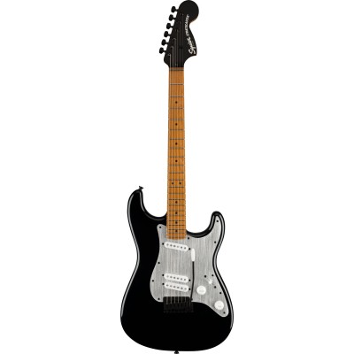 CONTEMPORARY STRATOCASTER SPECIAL, ROASTED MN, SILVER ANODIZED PICKGUARD, BLACK