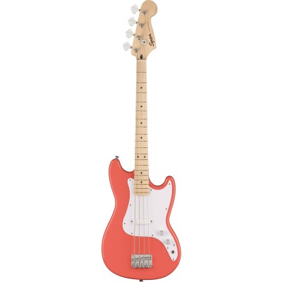 SQUIER Bronco Bass Sonic Mn Tahitian Coral