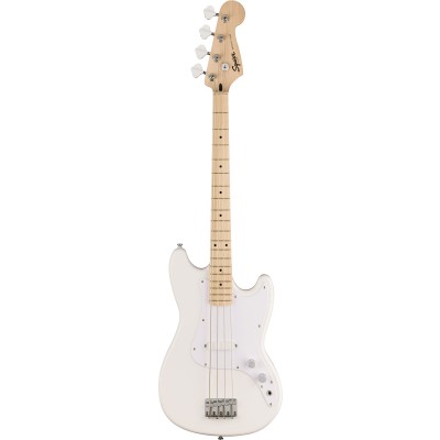 SQUIER Bronco Bass Sonic Mn Arctic White