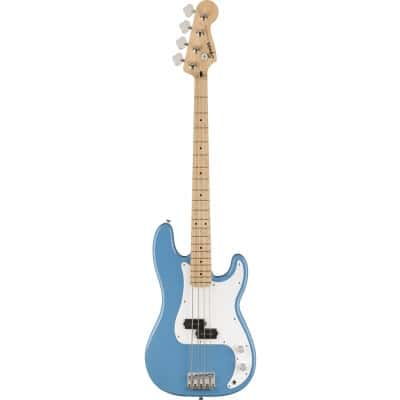 SONIC PRECISION BASS MN WHITE PICKGUARD CALIFORNIA BLUE