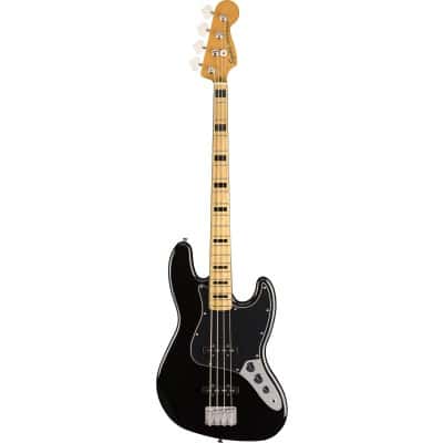 Squier By Fender Classic Vibe \'70s Jazz Bass Mn Black
