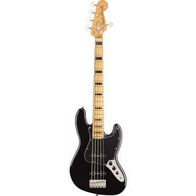 Squier By Fender Classic Vibe \'70s Jazz Bass V Mn Black