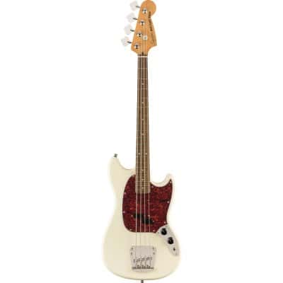 Squier By Fender Classic Vibe \'60s Mustang Bass Ll Olympic White