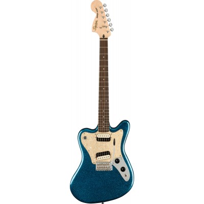 PARANORMAL SUPER-SONIC LRL, PEARLOID PICKGUARD, BLUE SPARKLE