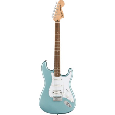 FSR AFFINITY SERIES STRATOCASTER HSS LRL WHITE PICKGUARD ICEBLUE METALLIC