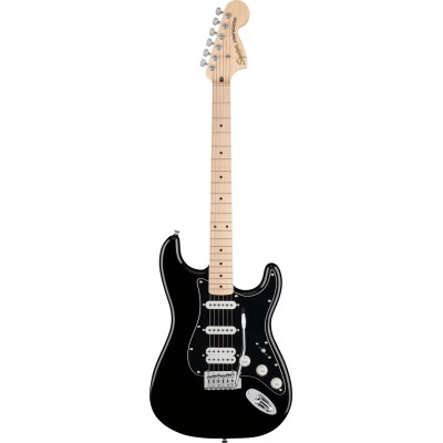 FSR AFFINITY SERIES STRATOCASTER HSS MN BLACK PICKGUARD BLACK