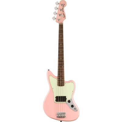 FSR AFFINITY SERIES JAGUAR BASS H LRL MINT PICKGUARD MATCHING HEADSTOCK SHELL PINK