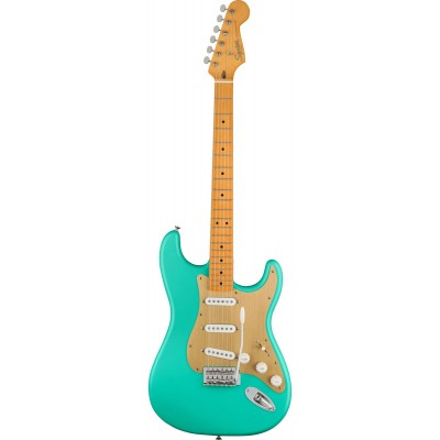 40TH ANNIVERSARY STRATOCASTER VINTAGE EDITION MN GOLD ANODIZED PICKGUARD SATIN SEAFOAM GREEN