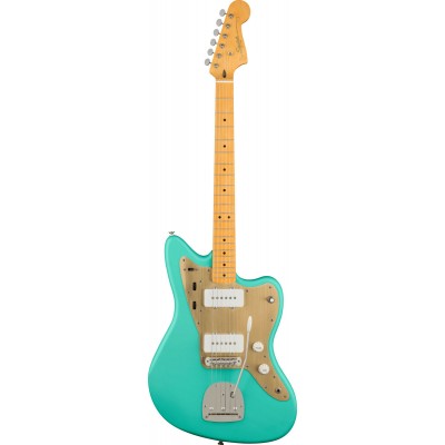 40TH ANNIVERSARY JAZZMASTER VINTAGE EDITION MN GOLD ANODIZED PICKGUARD SATIN SEAFOAM GREEN