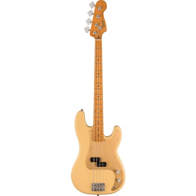 40TH ANNIVERSARY PRECISION BASS VINTAGE EDITION MN GOLD ANODIZED PICKGUARD SATIN VINTAGE BLONDE