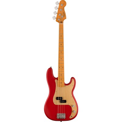 40TH ANNIVERSARY PRECISION BASS VINTAGE EDITION MN GOLD ANODIZED PICKGUARD SATIN DAKOTA RED
