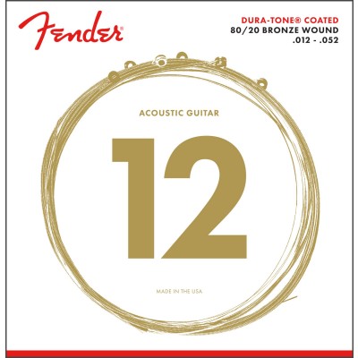 FENDER Dura-Tone 880L 80/20 Coated 12-52