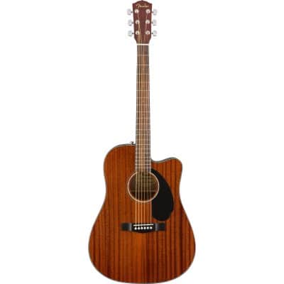 CD-60SCE DREADNOUGHT WLNT, ALL-MAHOGANY