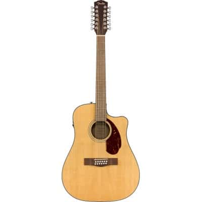 CD-140SCE 12-STRING WLNT, NATURAL W-CASE